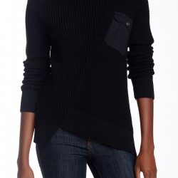 سترة جاكوب الياقة المدورة