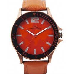 ساعة رسمية باللون الأحمر