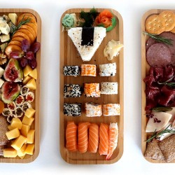 مجموعة ألواح تقديم الطعام 