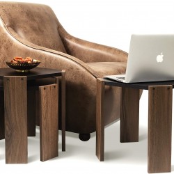 مجموعة طاولة القهوة المتداخلة