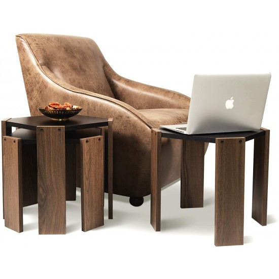 مجموعة طاولة القهوة المتداخلة